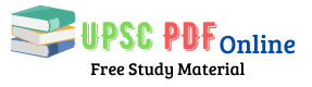 UPSC PDF Online